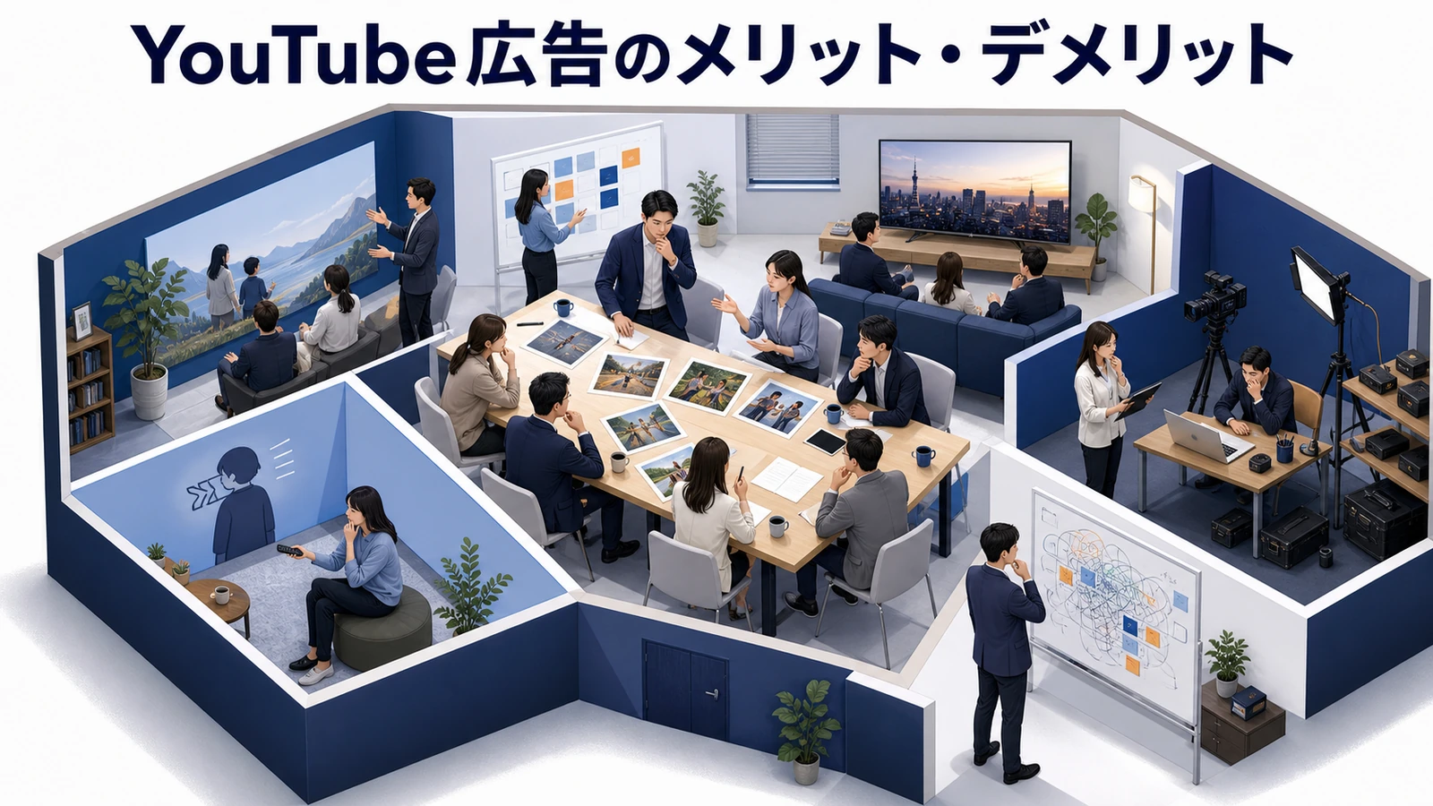 YouTube広告のメリット・デメリット Image 2.0図解