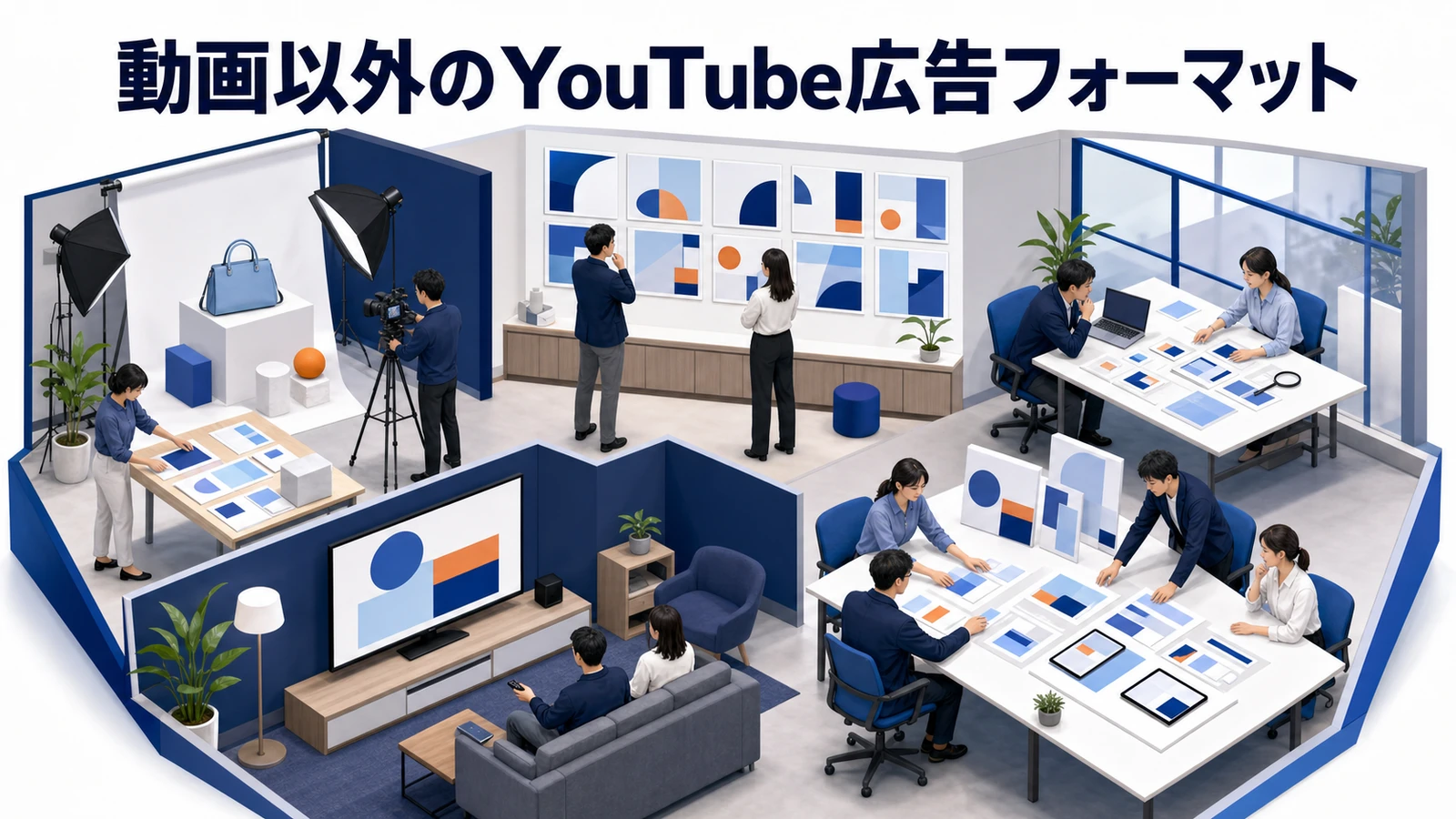 動画以外のYouTube広告フォーマット Image 2.0図解