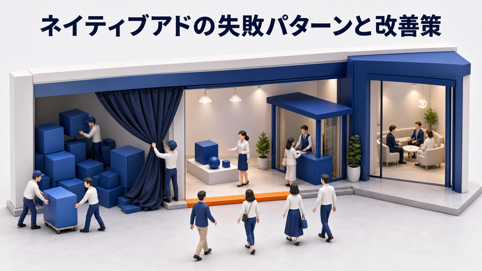 ネイティブアドで失敗しやすいパターンと改善策を解説するimage2.0図解