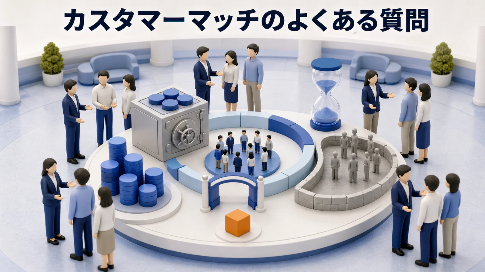 カスタマーマッチFAQを解説するimage2.0図解
