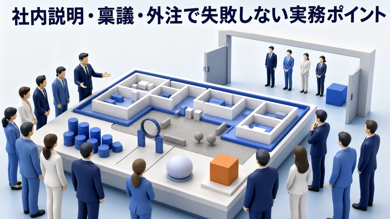 動的検索広告の社内説明稟議外注実務ポイントを解説するimage2.0図解