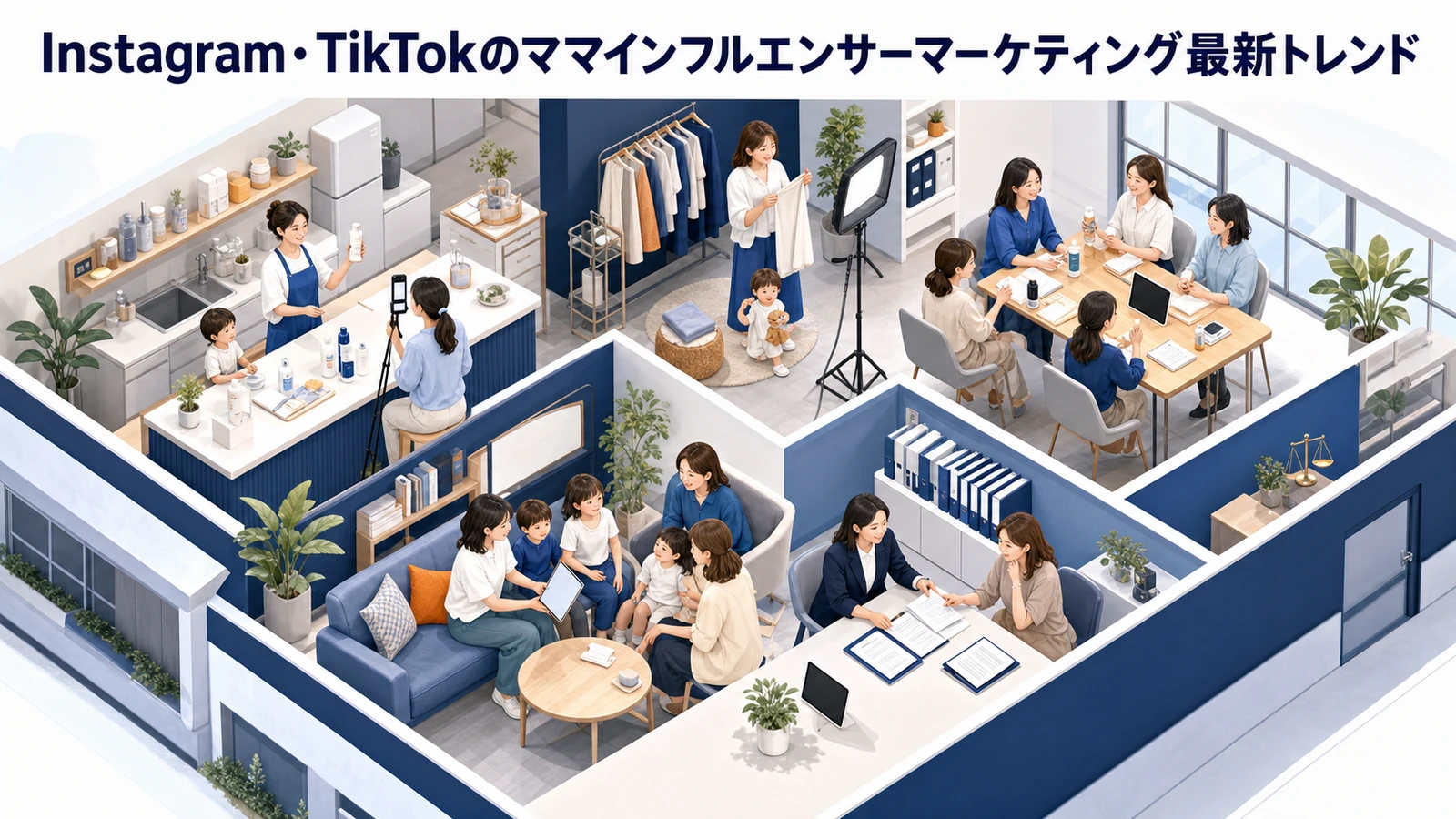 【2026年最新】子育てママ層へのアプローチ完全攻略｜デジタル行動の変化とSNS別ターゲティング戦略 Instagram・TikTokのママインフルエンサーマーケ Image 2.0図解