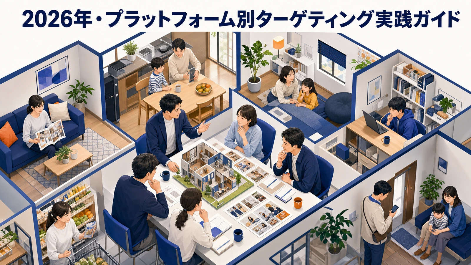 【2026年最新】子育てママ層へのアプローチ完全攻略｜デジタル行動の変化とSNS別ターゲティング戦略 2026年・プラットフォーム別ターゲティング実践ガイド Image 2.0図解