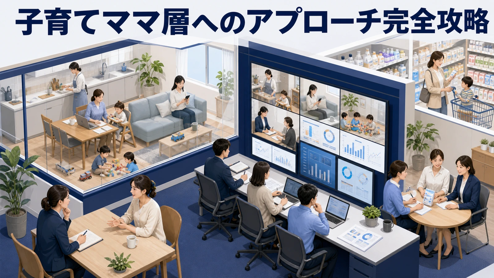 子育てママ層へのアプローチ完全攻略
