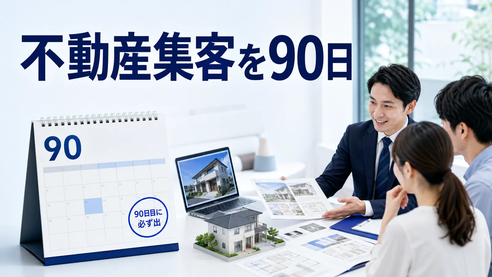 不動産集客を90日
