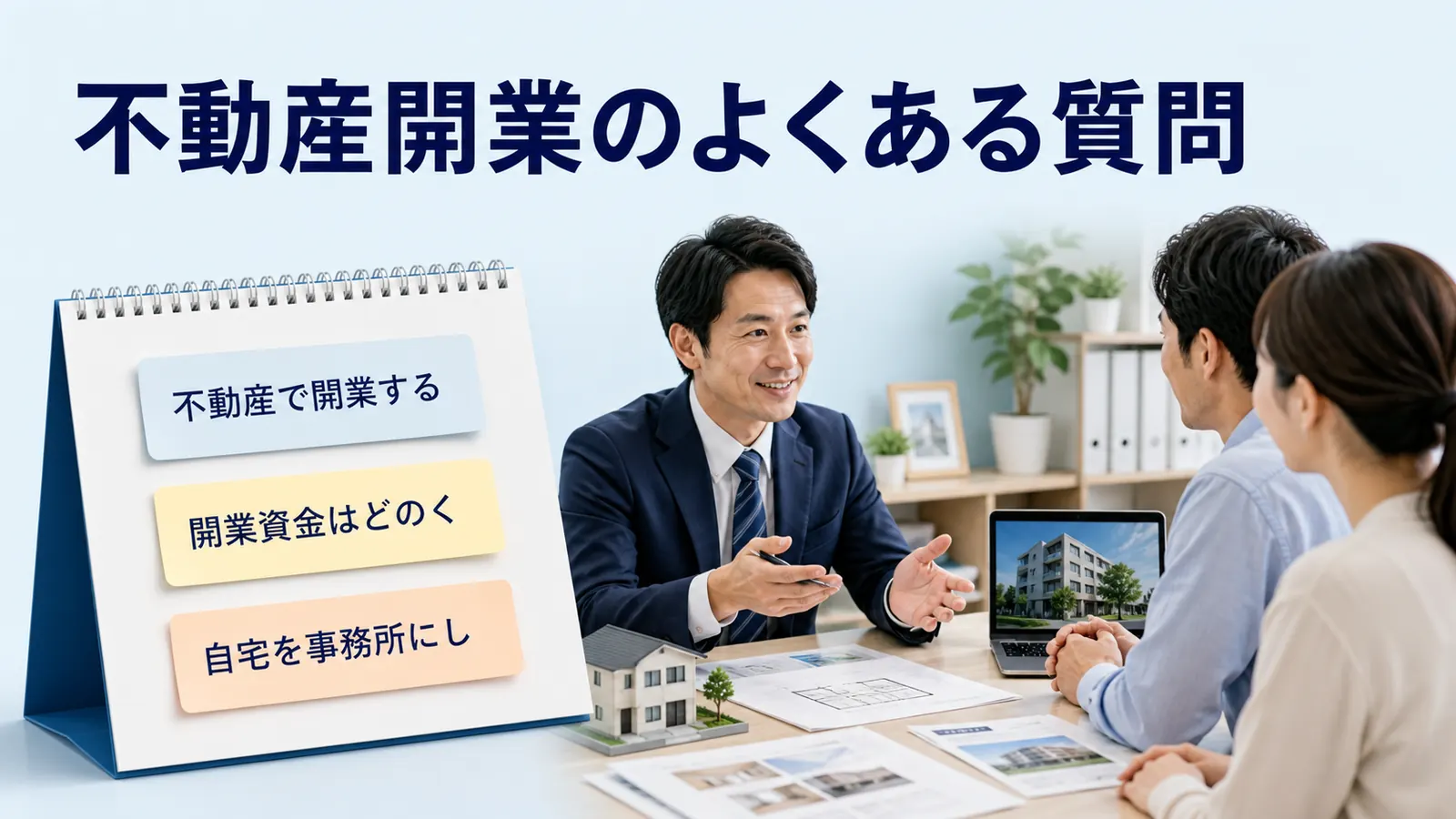 不動産開業のよくある質問