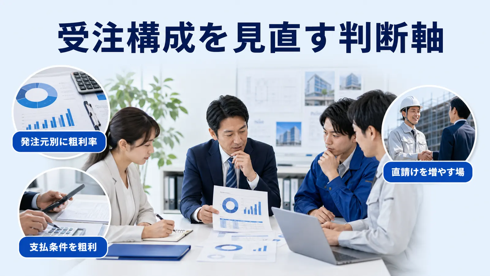受注構成を見直す判断軸