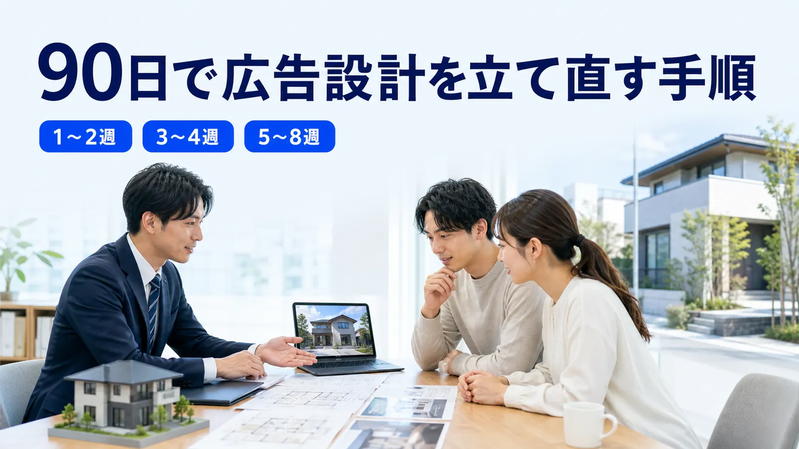 90日で広告設計を立て直す手順