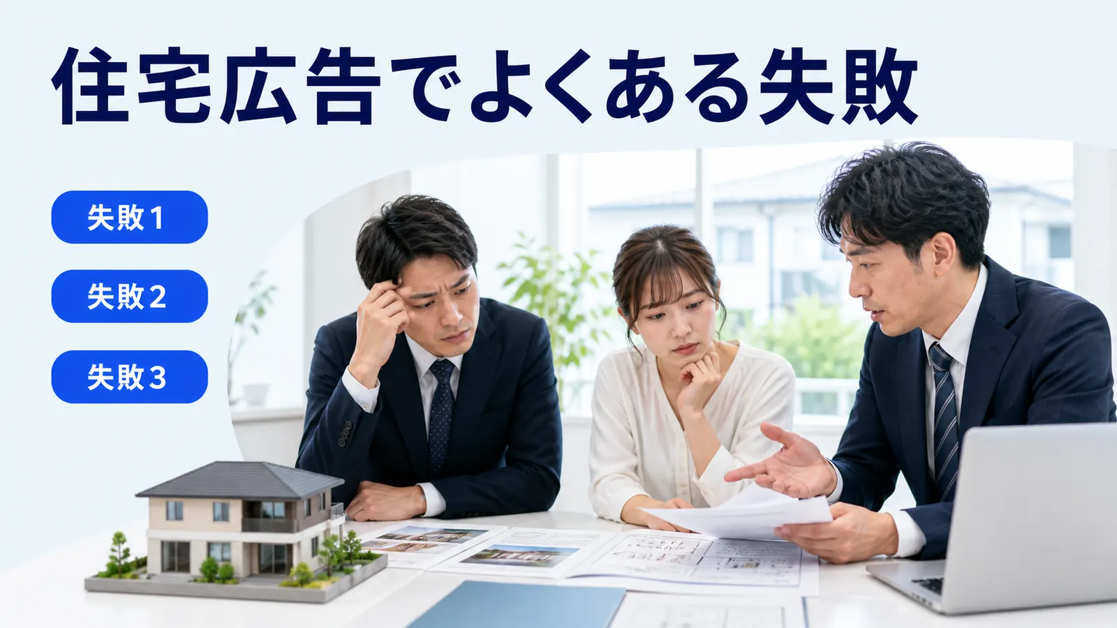 住宅広告でよくある失敗