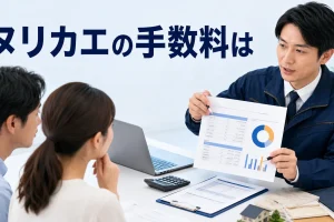 ヌリカエの手数料はを内容別のオリジナル構図で整理した解説画像
