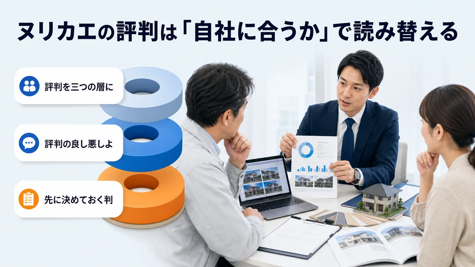 ヌリカエの評判は「自社に合うか」で読み替える