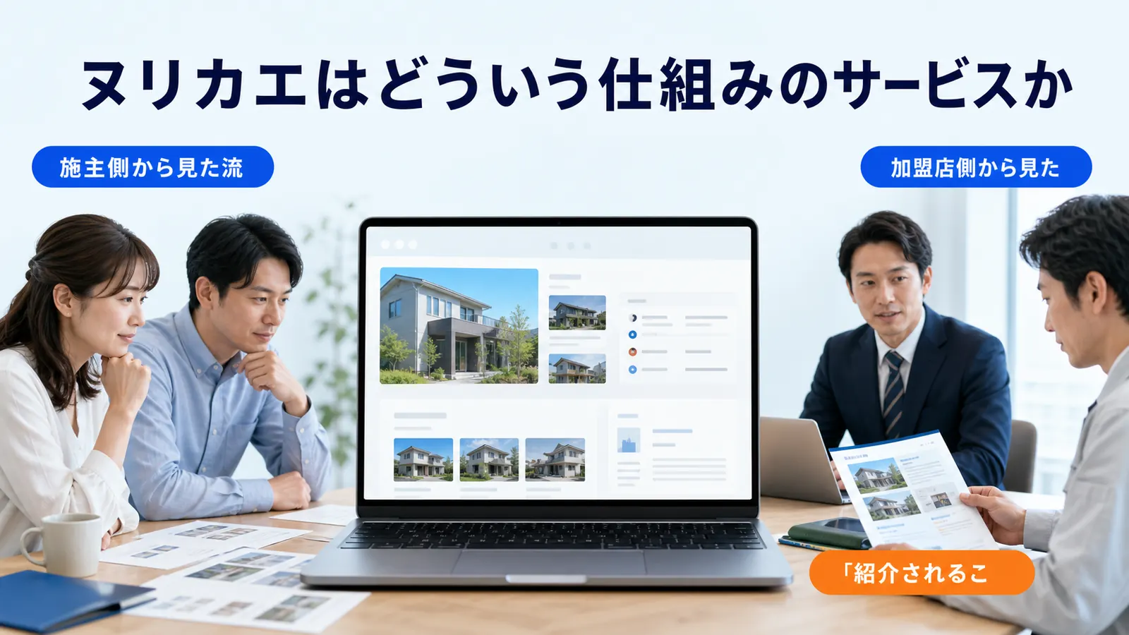ヌリカエはどういう仕組みのサービスか