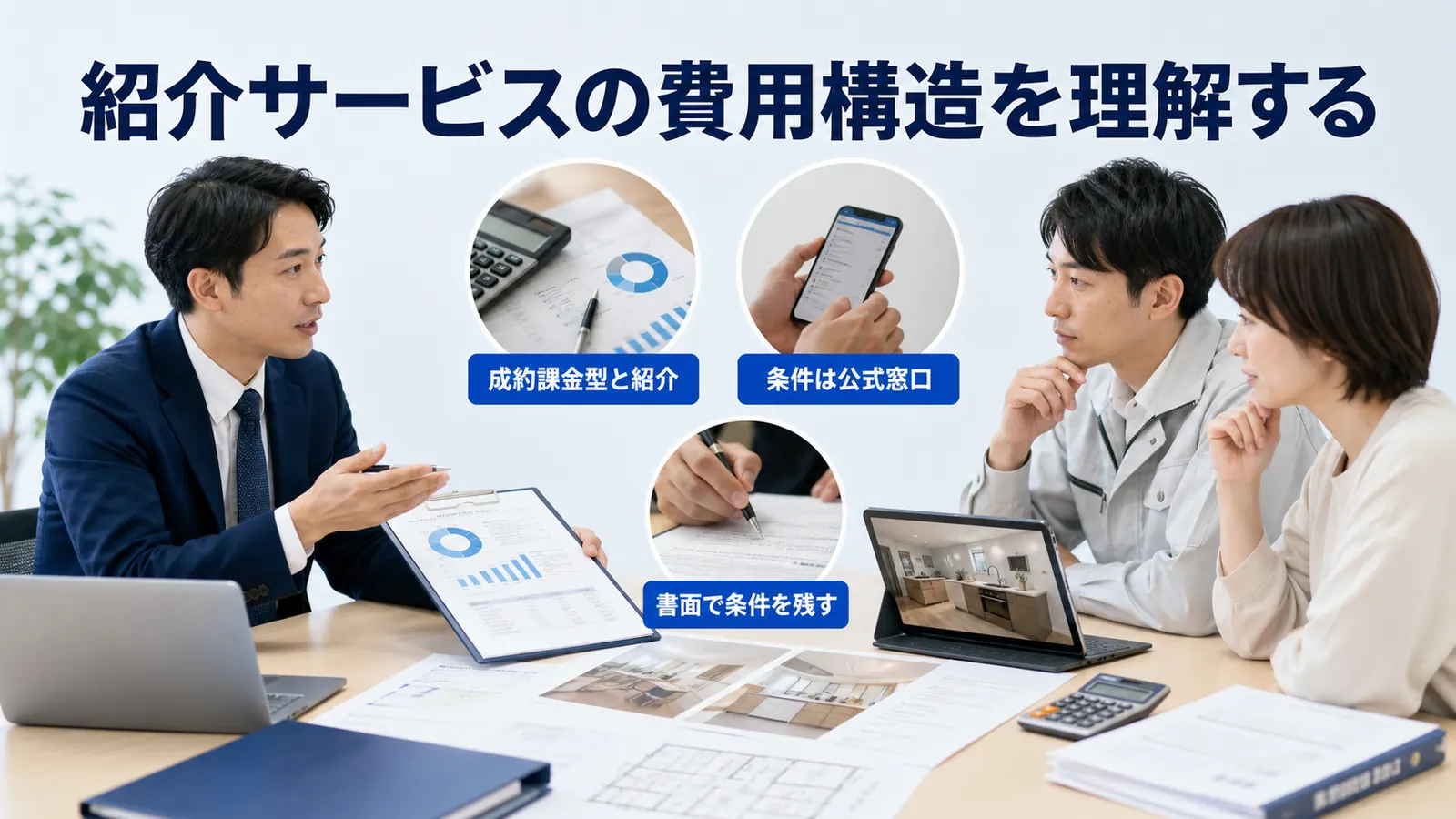 紹介サービスの費用構造を理解する
