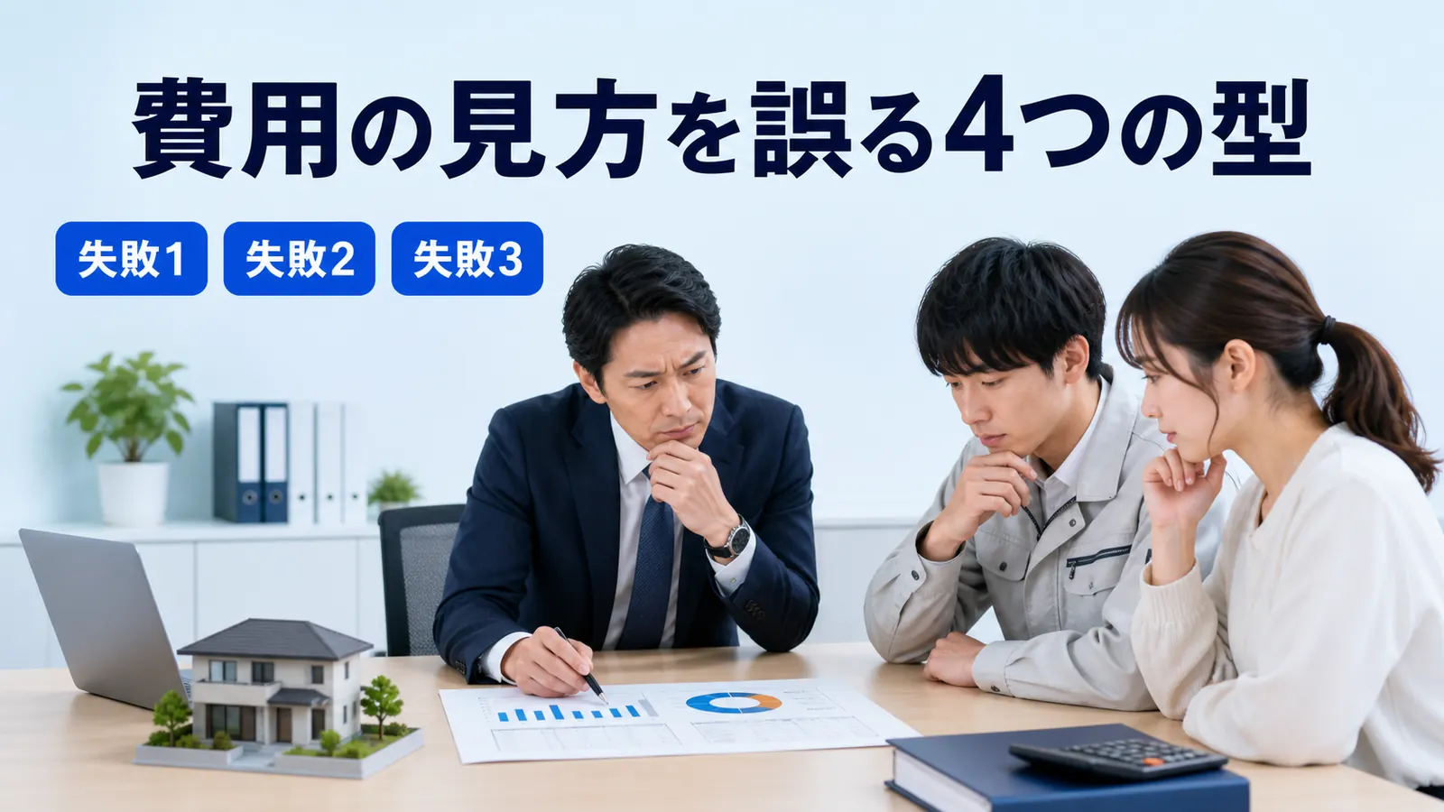 費用の見方を誤る4つの型