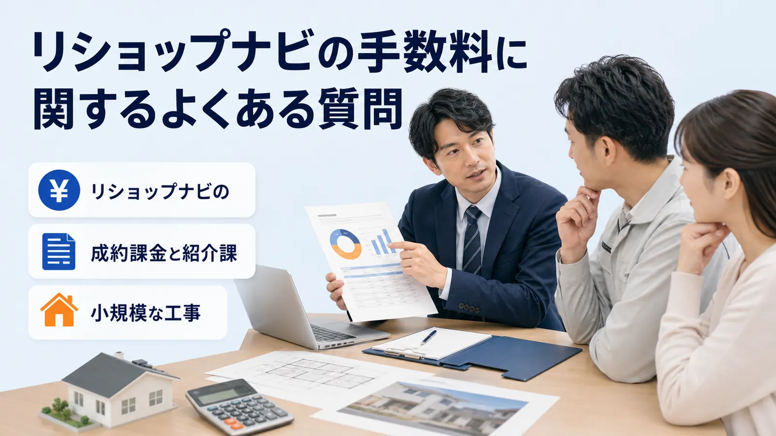 リショップナビの手数料に関するよくある質問