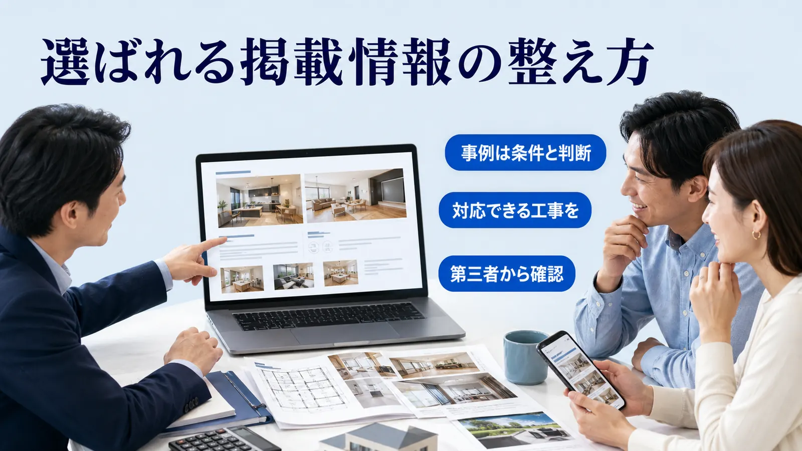 選ばれる掲載情報の整え方
