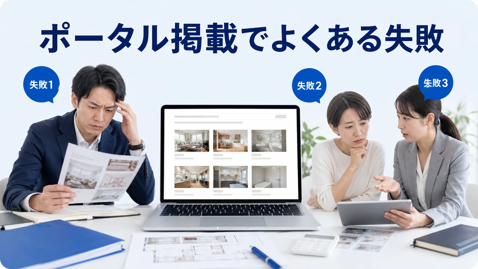 ポータル掲載でよくある失敗