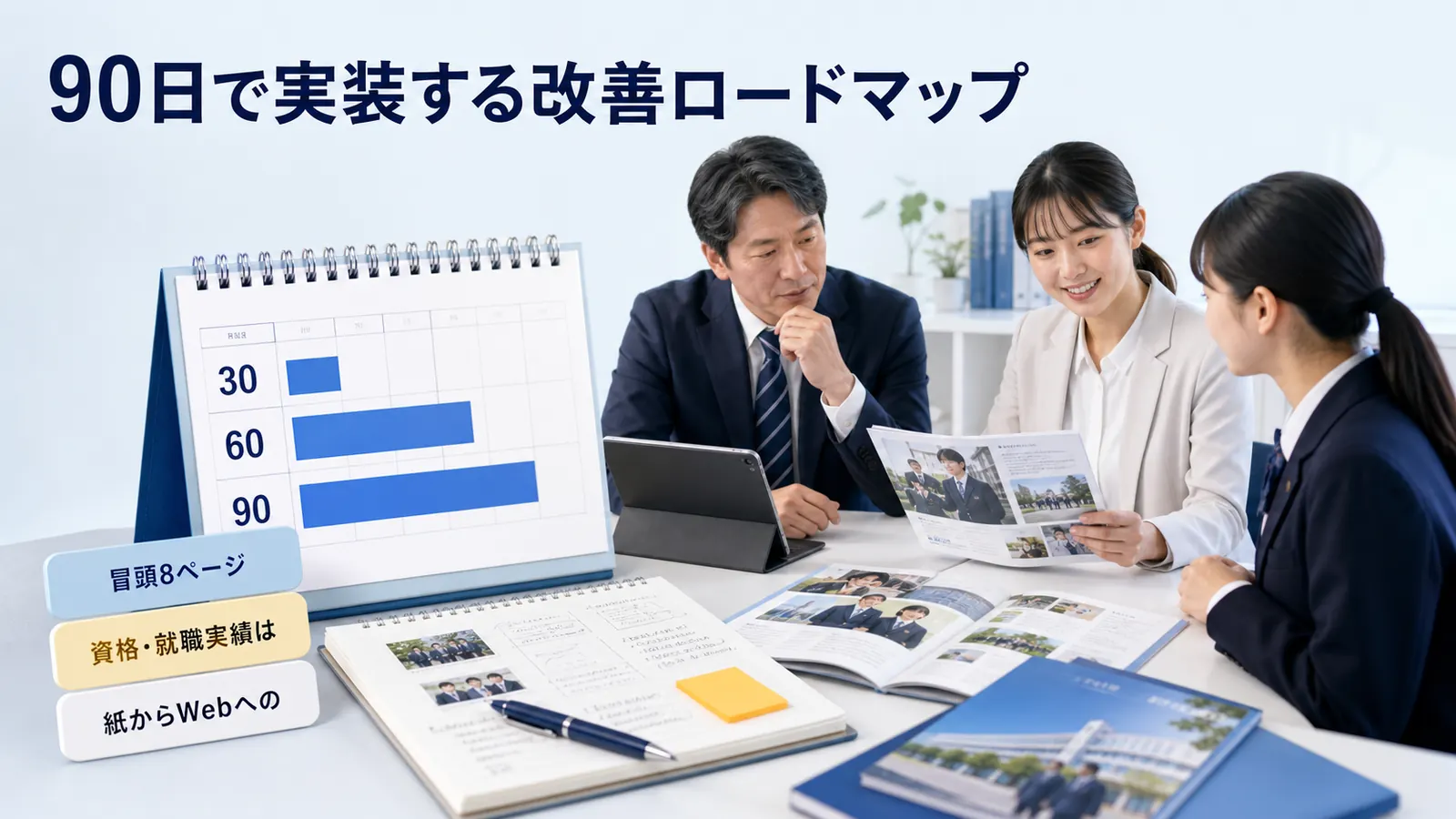 90日で実装する改善ロードマップ