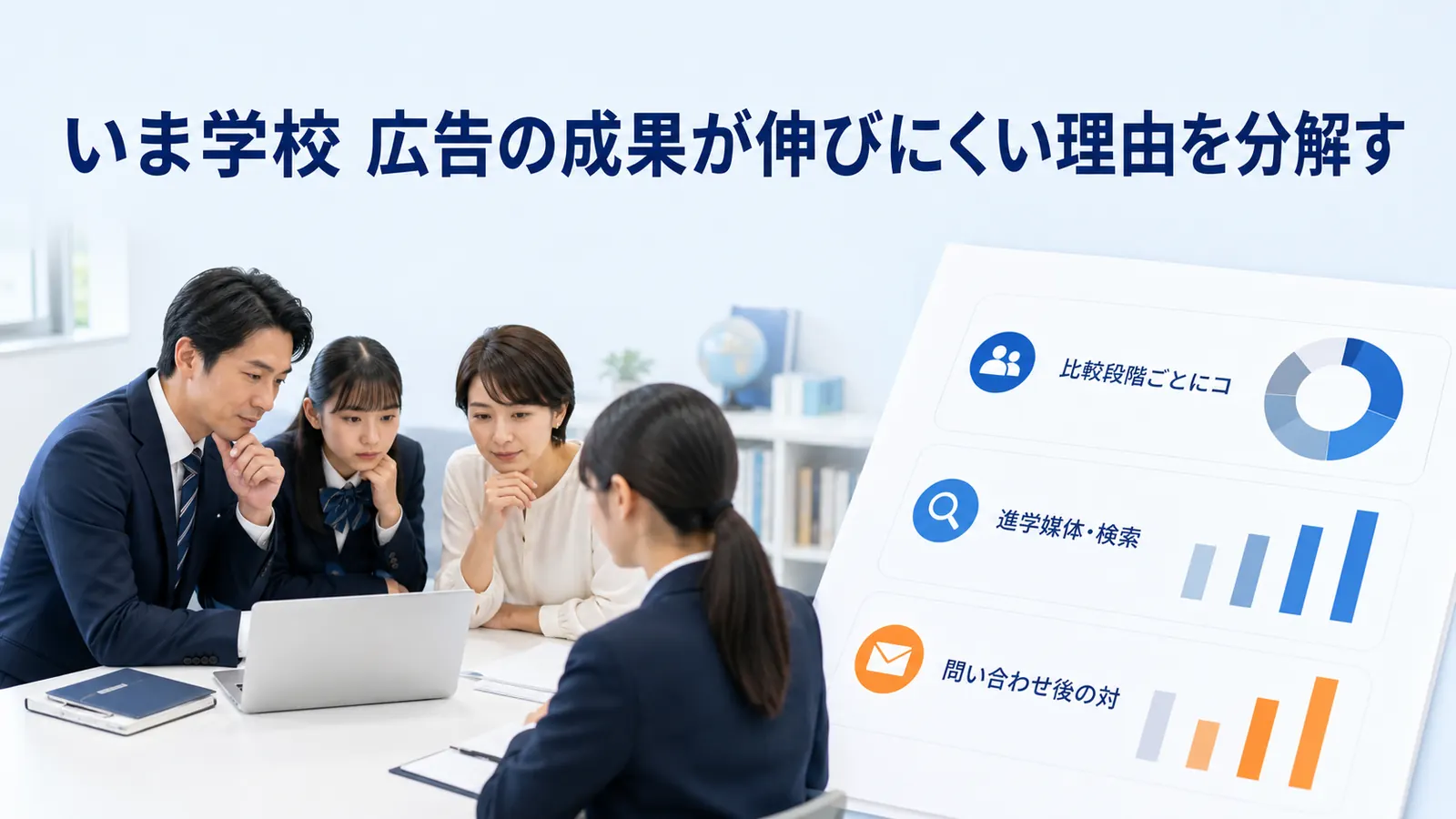 いま学校 広告の成果が伸びにくい理由を分解す