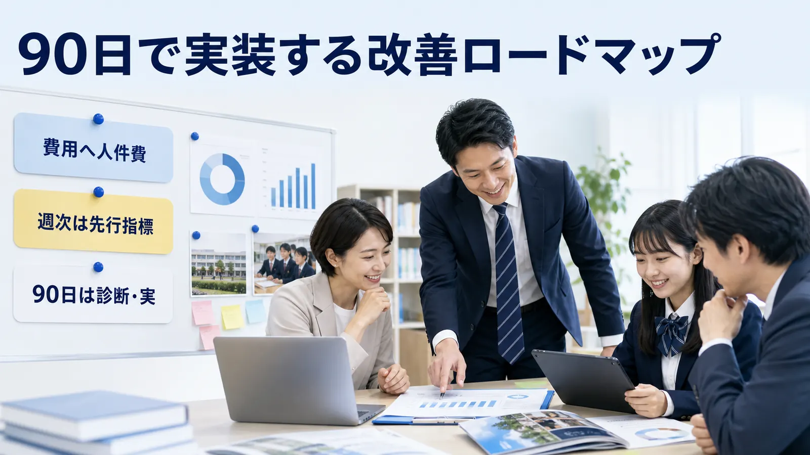 90日で実装する改善ロードマップ