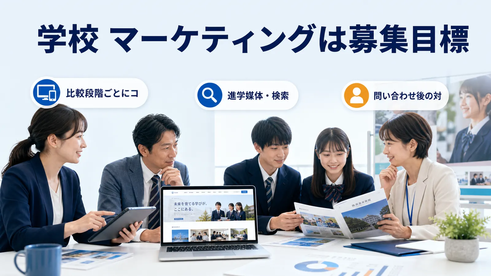 学校 マーケティングは募集目標