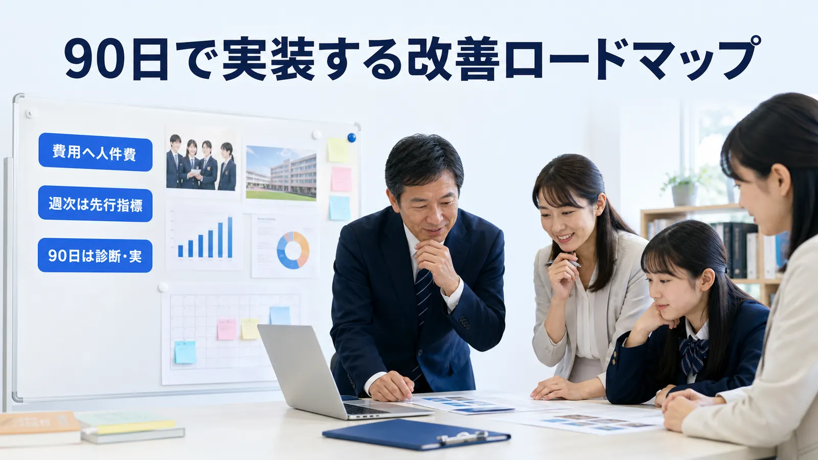 90日で実装する改善ロードマップ