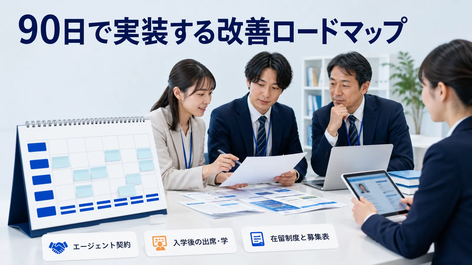 90日で実装する改善ロードマップ