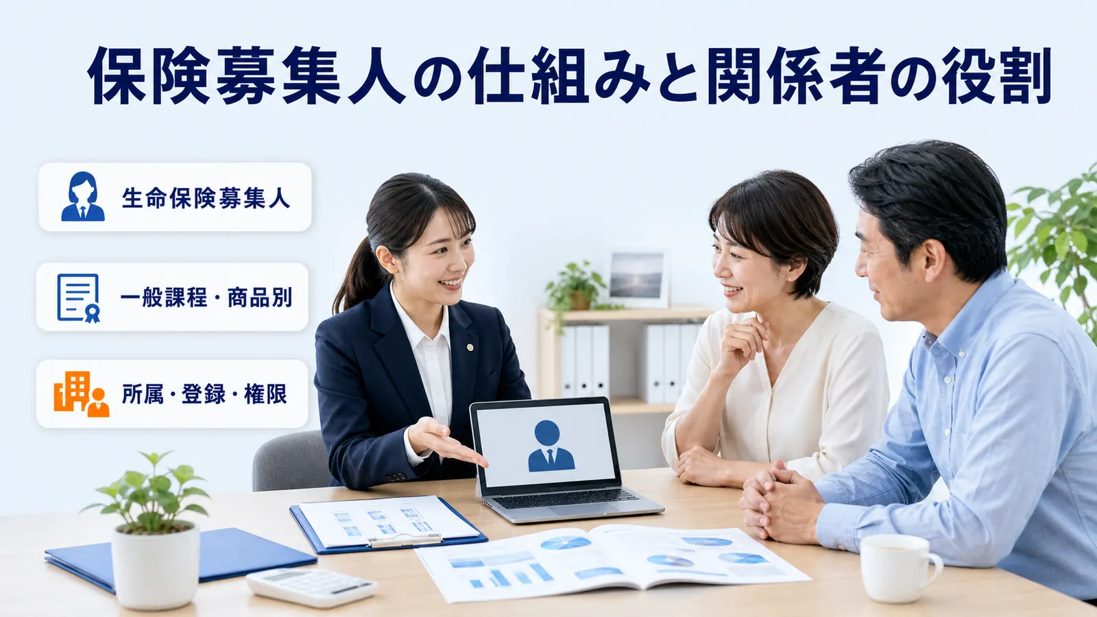 保険募集人の仕組みと関係者の役割