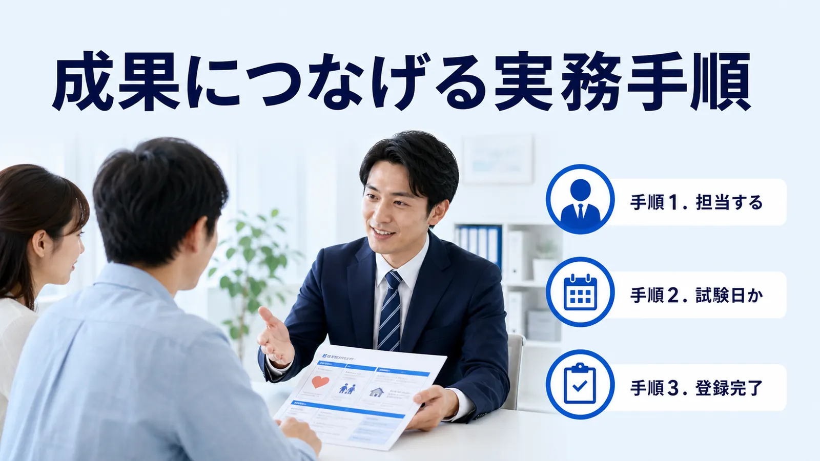 成果につなげる実務手順