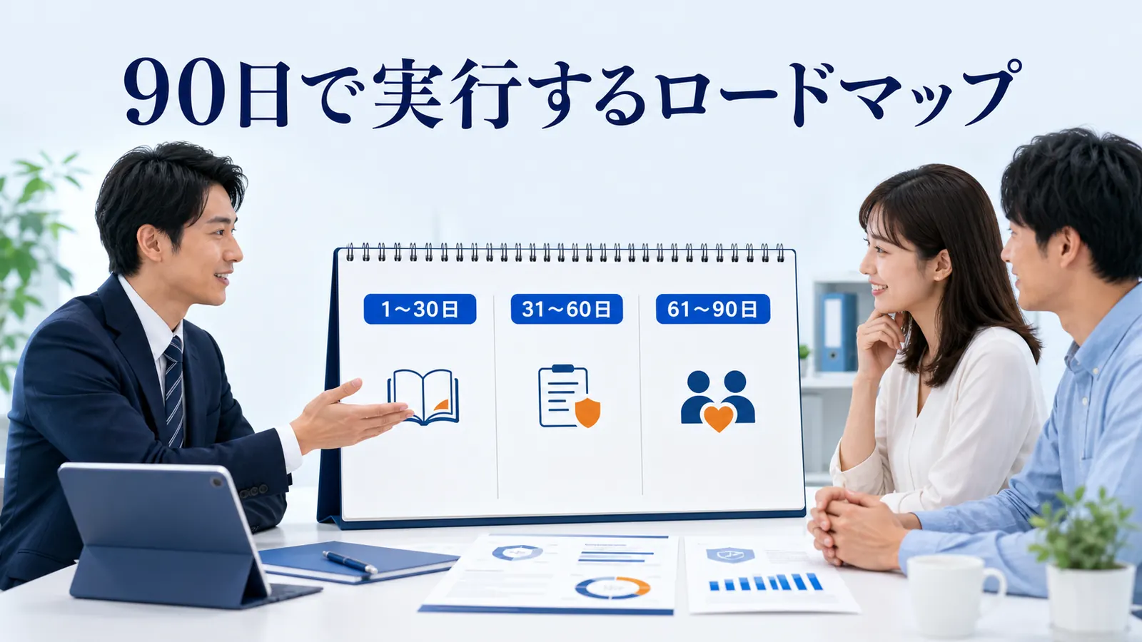 90日で実行するロードマップ