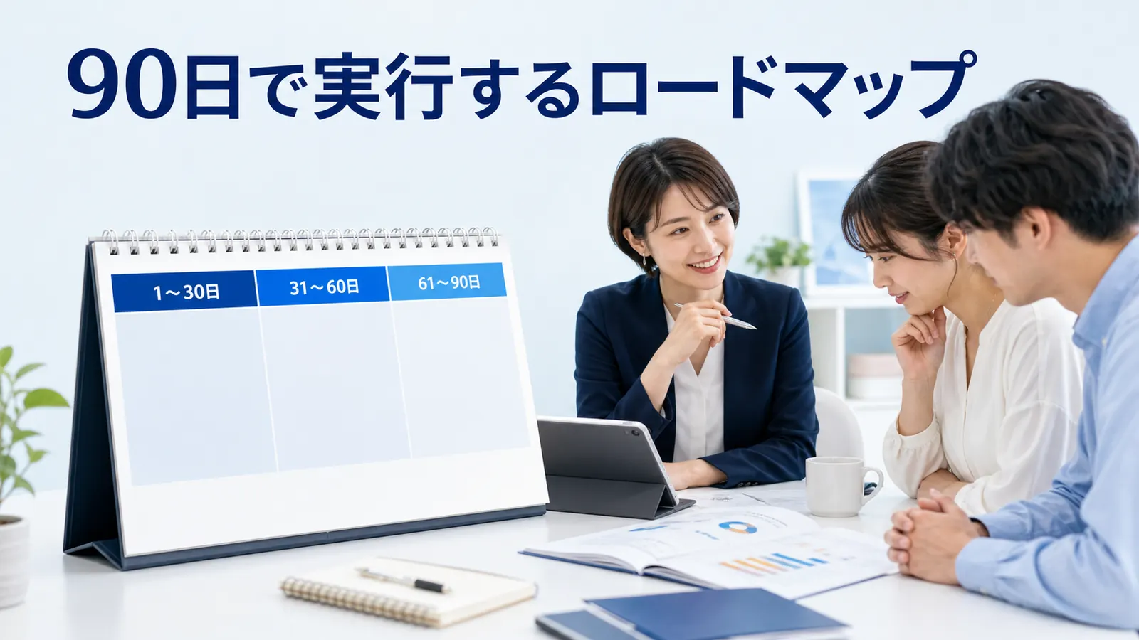 90日で実行するロードマップ