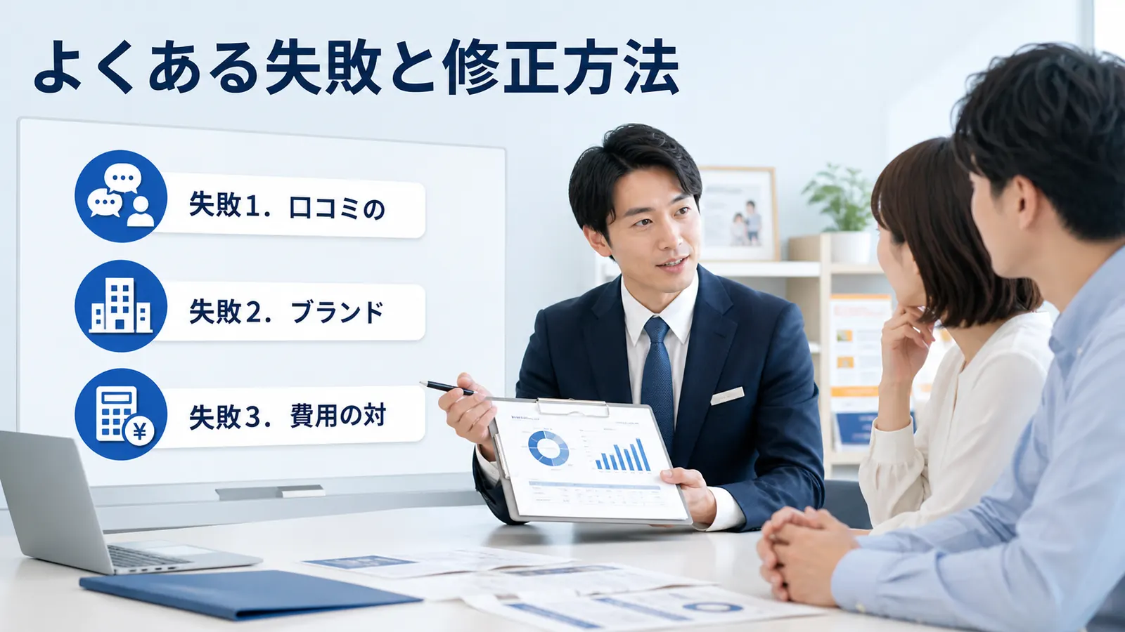 よくある失敗と修正方法