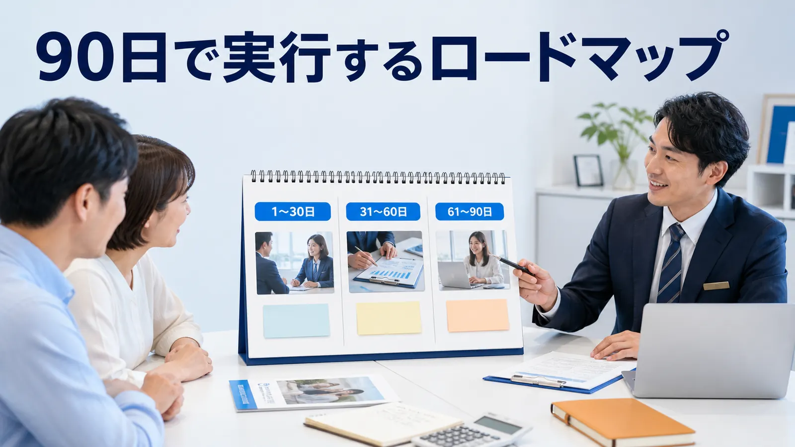 90日で実行するロードマップ