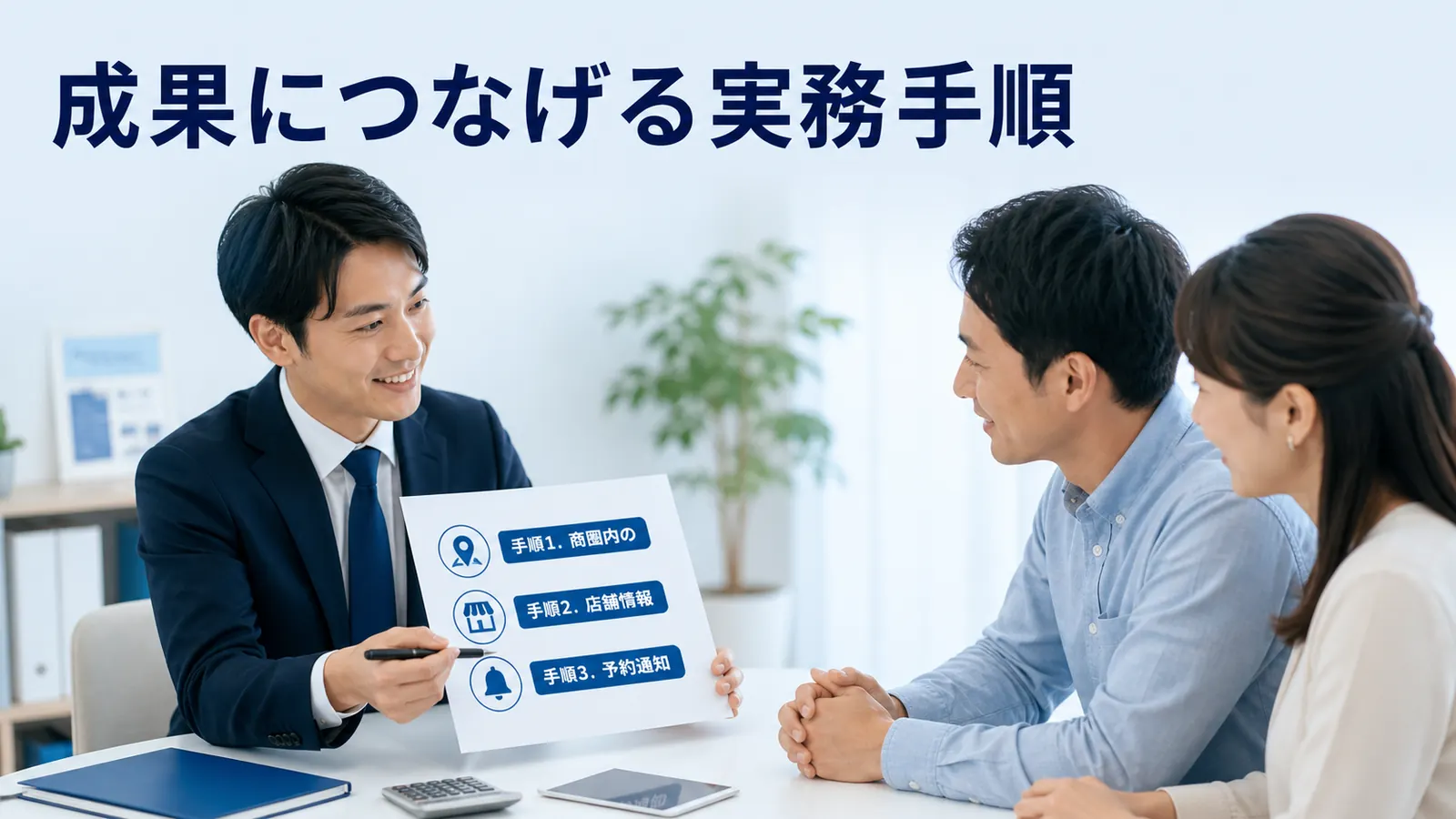 成果につなげる実務手順