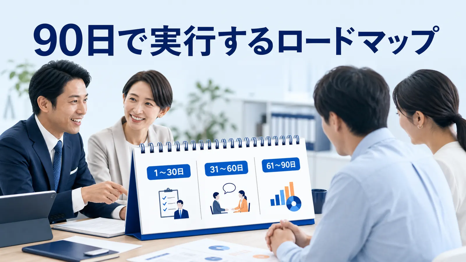 90日で実行するロードマップ