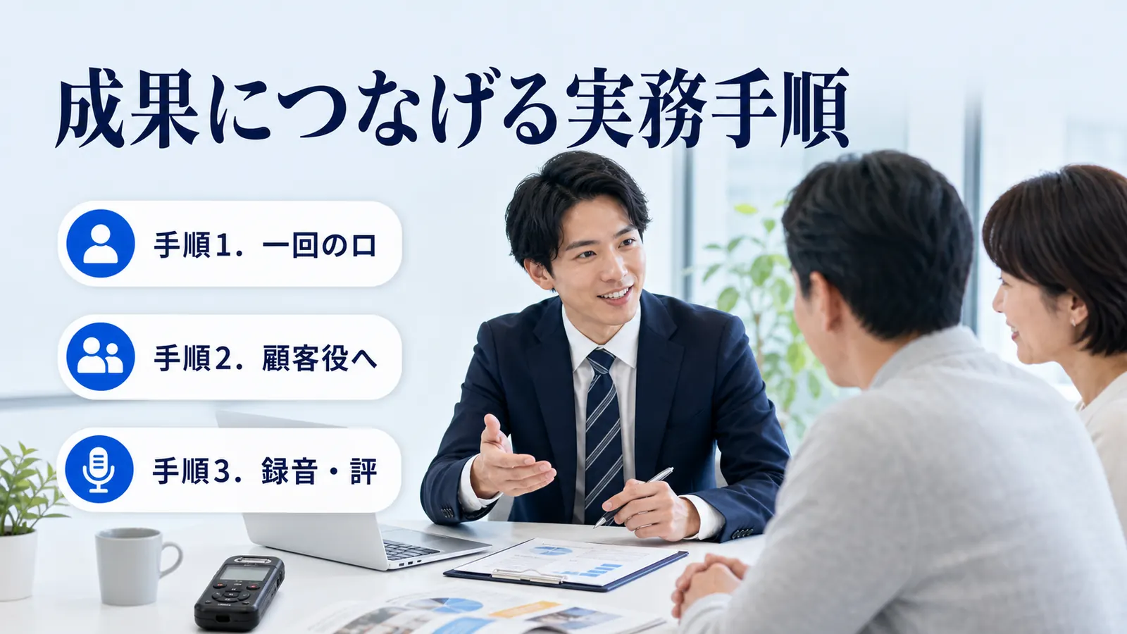 成果につなげる実務手順