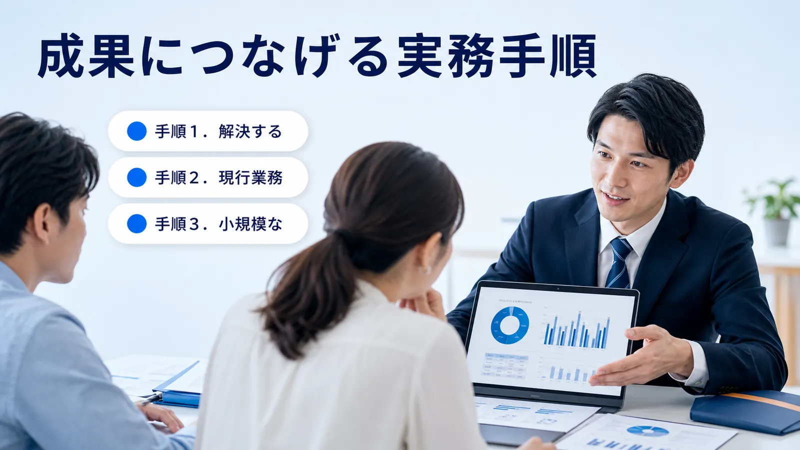 成果につなげる実務手順