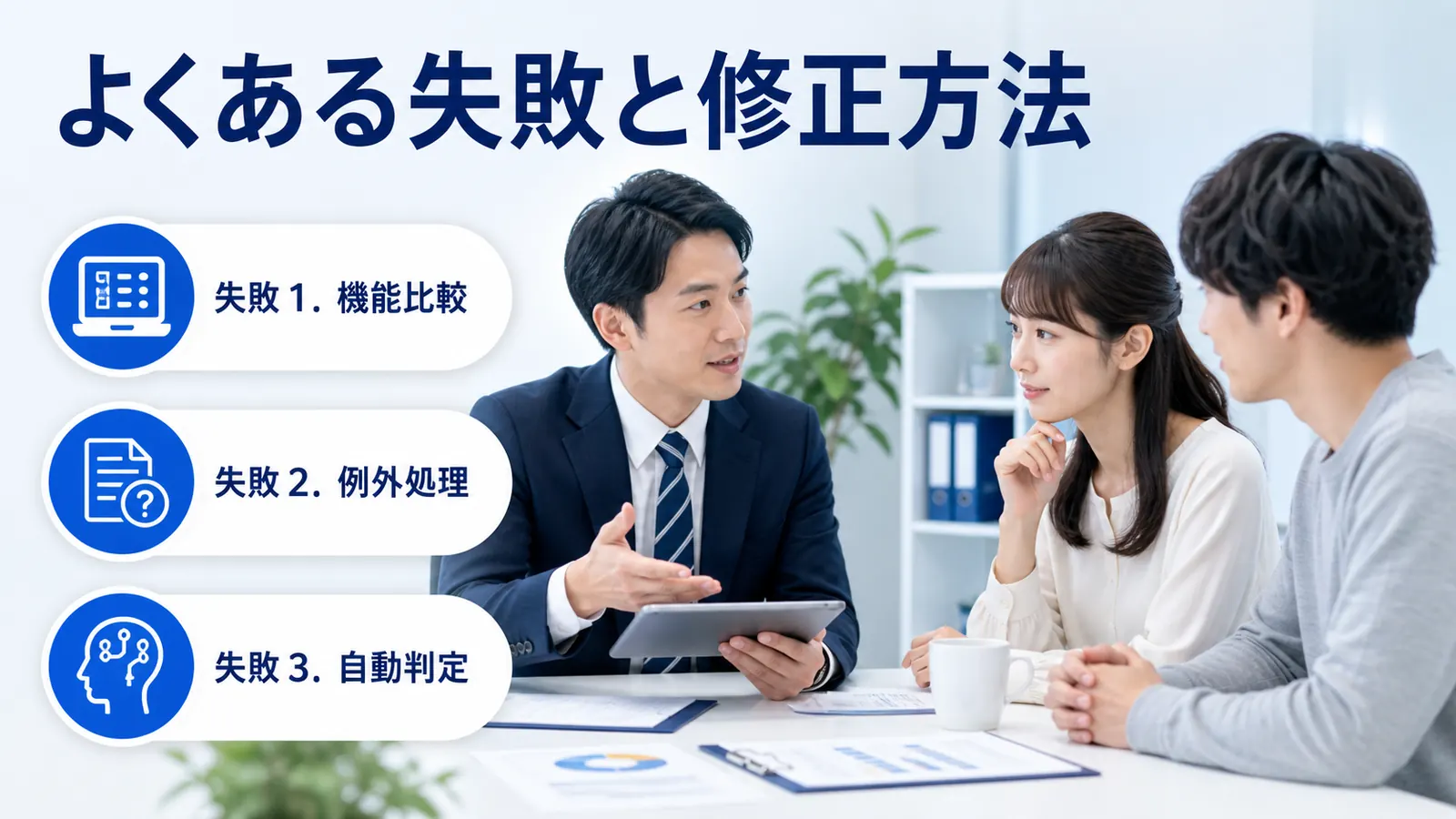 よくある失敗と修正方法