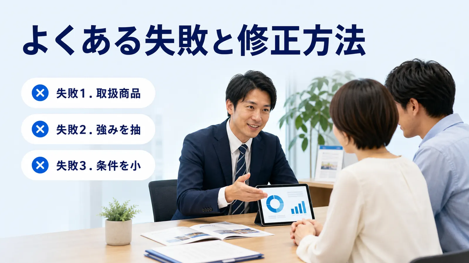 よくある失敗と修正方法