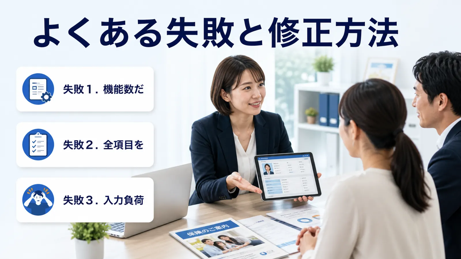 よくある失敗と修正方法