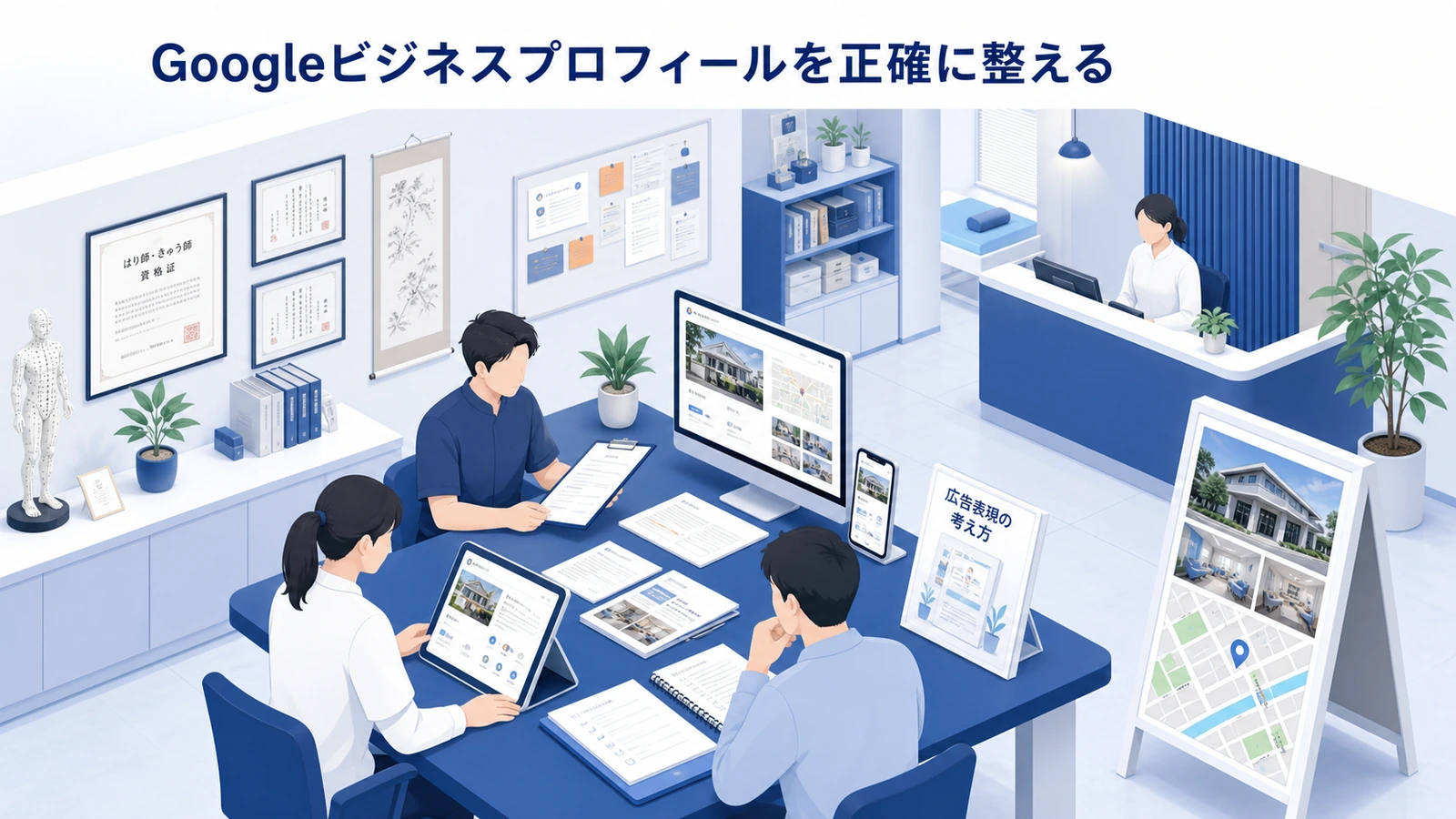 Googleビジネスプロフィールを正確に整える