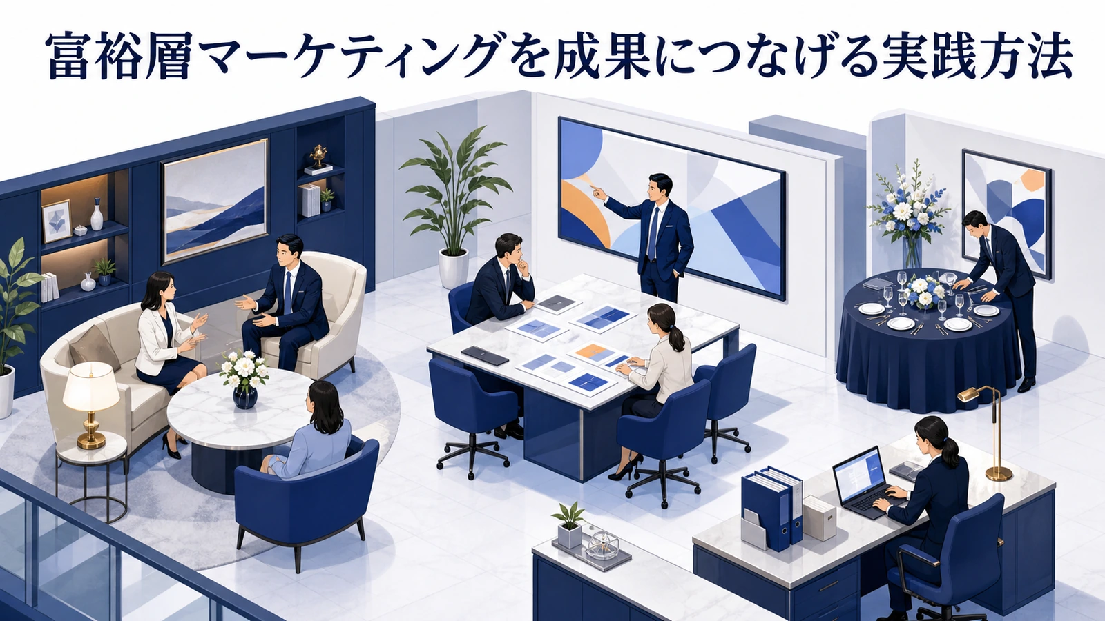 富裕層マーケティングを成果につなげる実践方法