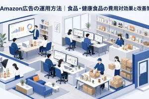 Amazon広告の運用方法|食品・健康食品の費用対効果と改善策