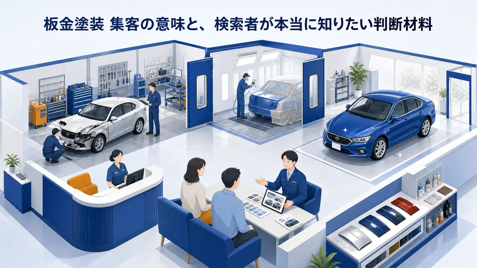 板金塗装 集客の意味と、検索者が本当に知りたい判断材料