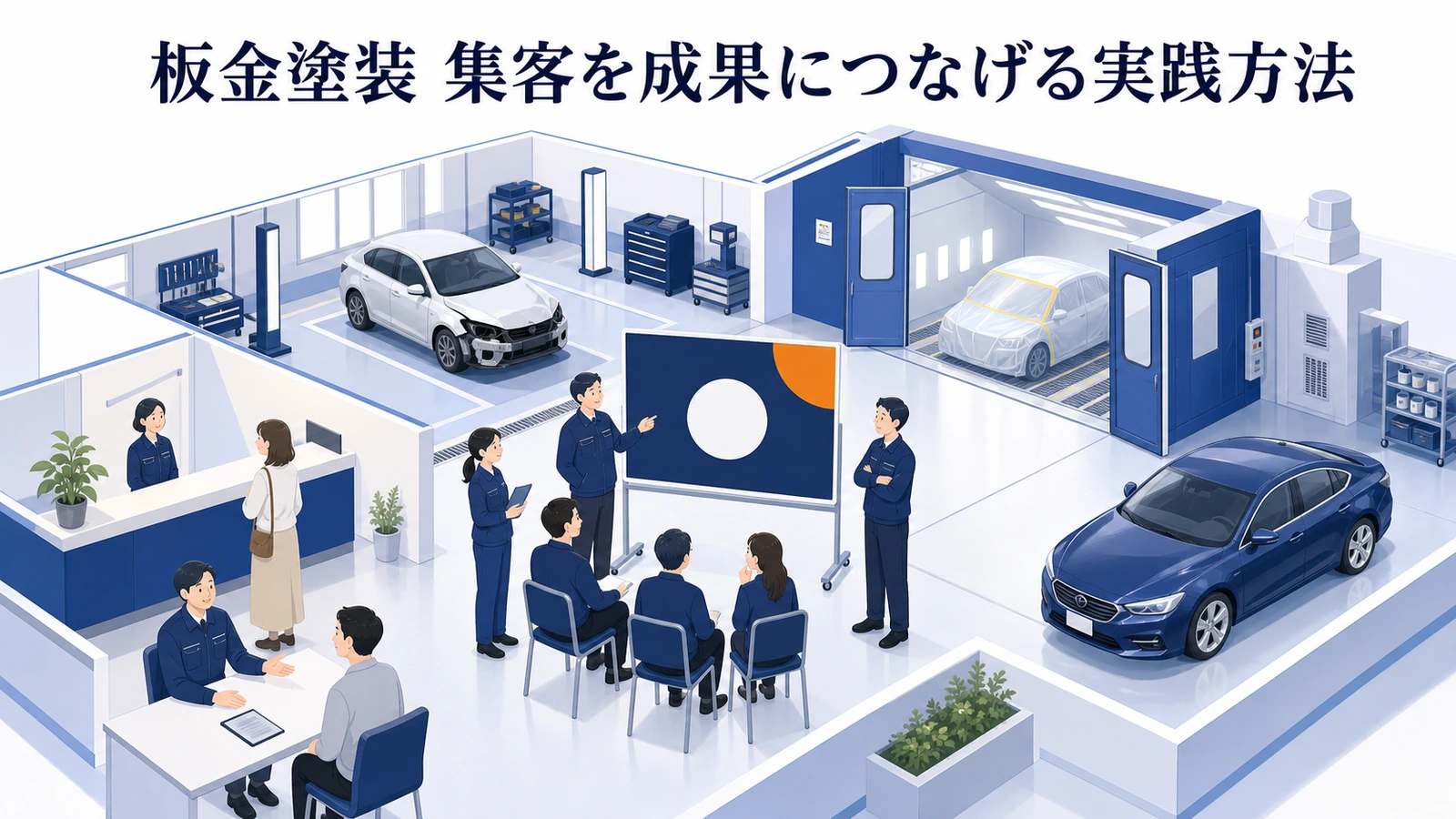 板金塗装 集客を成果につなげる実践方法