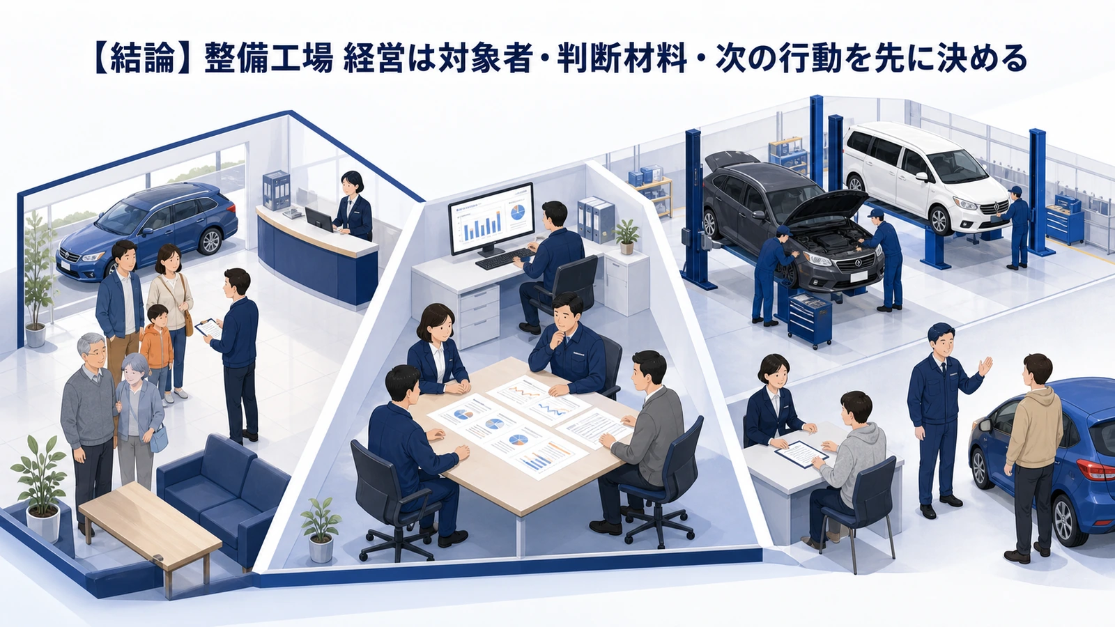 【結論】整備工場 経営は対象者・判断材料・次の行動を先に決める