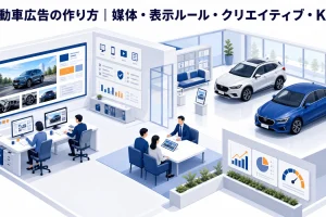 自動車広告の作り方|媒体・表示ルール・クリエイティブ・KPI