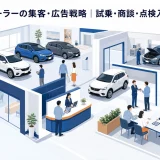 カーディーラーの集客・広告戦略｜試乗・商談・点検入庫を増やす