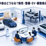 自動車業界の今後はどうなる？販売・整備・EV・顧客接点の変化を解説