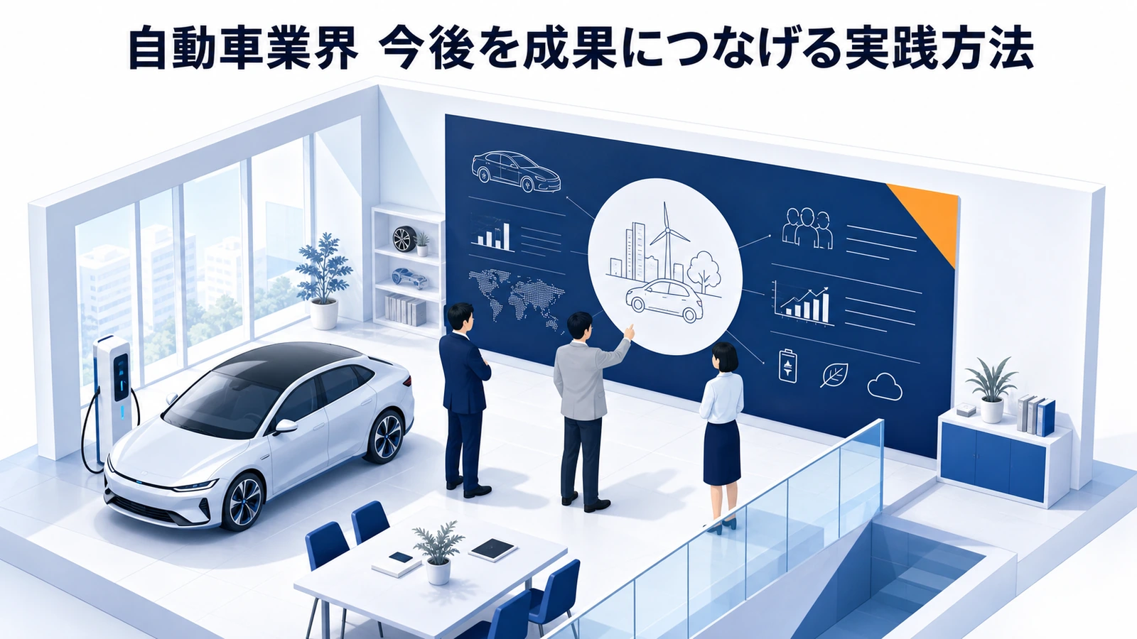 自動車業界 今後を成果につなげる実践方法